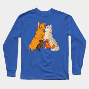 Firestar's happy family (no background) Long Sleeve T-Shirt